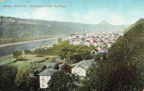01814 Bad Schandau Saxon Switzerland * around 1920