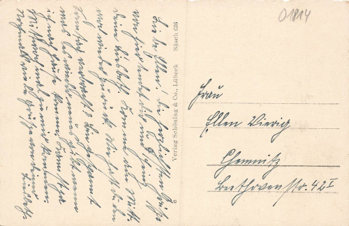 Elbe steamship "Dresden" off Bad Schandau, used around 1940