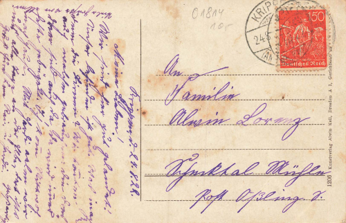 01814 Bad Schandau o 1922