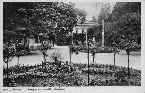 01814 Bad Schandau Kneipp-Kuranstalt Kurhaus o 1940