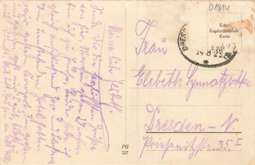 01814 Bad Schandau Kurhaus o 1923