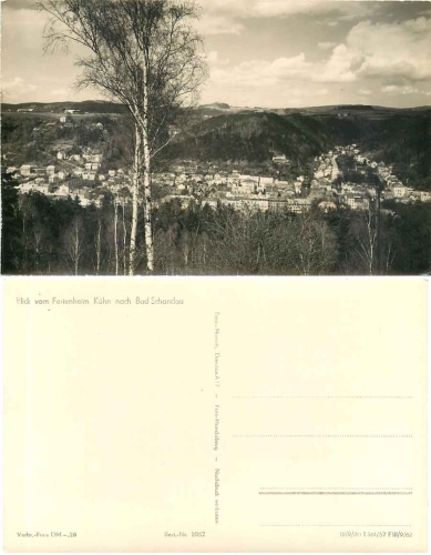 01814 Bad Schandau vom Ferienheim Kuehn *1957 Hanich1062