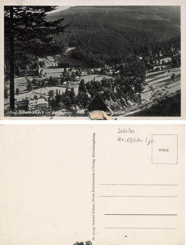 Bad Schwarzbach Isergebirge Schlesien Swieradow-Zdroj * um 1930