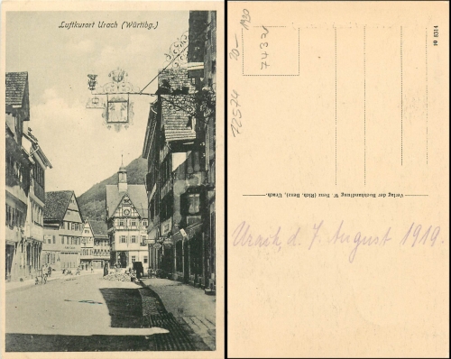 Bad Urach *ca. 1919