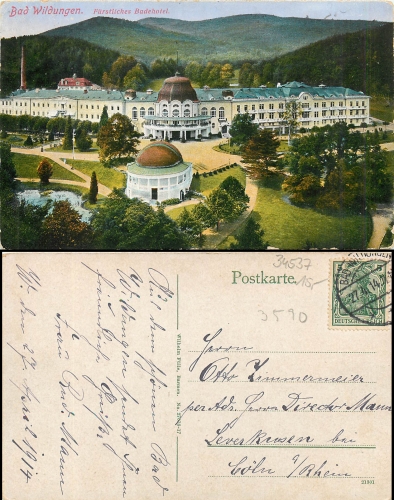 Bad Wildungen Princely Badehotel o April 27, 2014