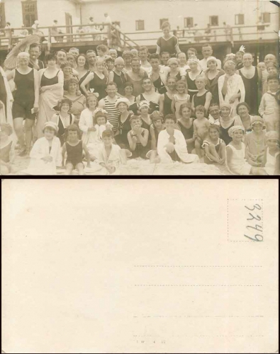 Bademode Strandfoto *ca.1920
