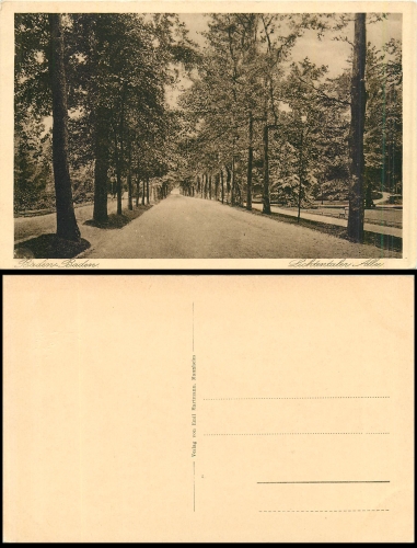 Baden-Baden Lichtentaler Allee *ca. 1925