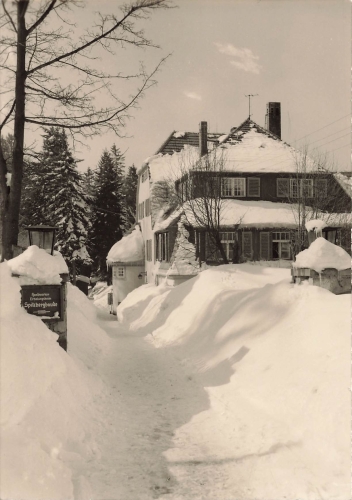 01776 Barenfels Spitzbergbaude *ca. 1962 Hanich Foto