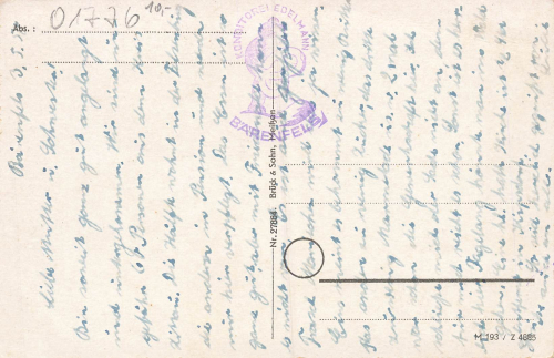 01773 Bärenfels Erzgebirge gebraucht 1950