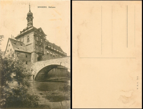 Bamberg Town Hall * approx. 1930