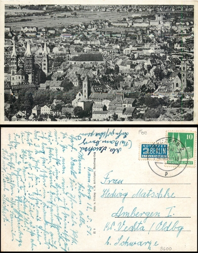 Bamberg total view o May 12, 1951
