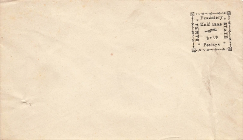 Bamra State India Half Anna postal stationery 1891 *