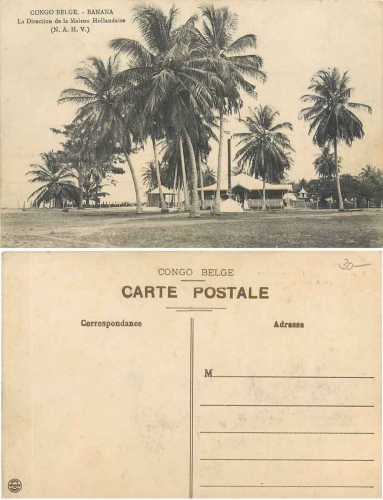 Banana Belgisch Kongo Direction de la Maison Hollandaise *ca.1930