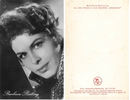 Barbara Rütting Progress Film Vertrieb Nr. P 21-480