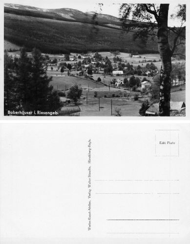 Barberhaeuser Riesengebirge Schlesien Borowice  * um 1930