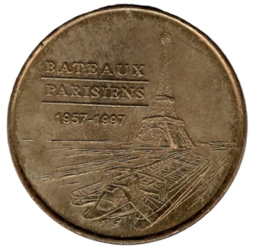 Bateaux Parisiens Collection National Token Medal 2002