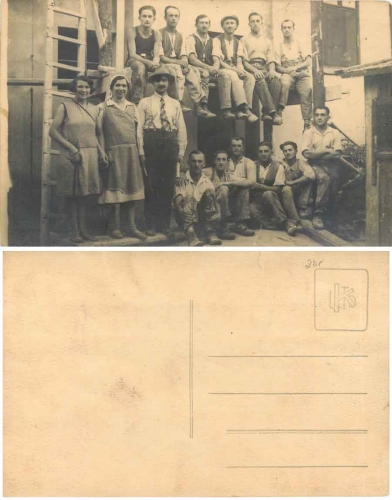 Construction workers Maurer Putzer Group photo * around 1930