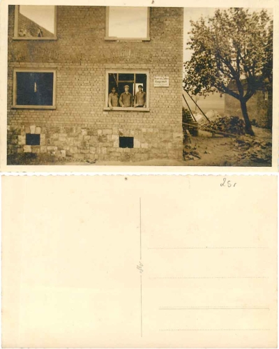 Bauarbeiter Maurer Firma Heinrich Zöller * ca. 1940