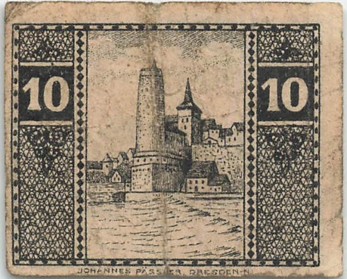 Bautzen Sachsen Notgeldschein 1920