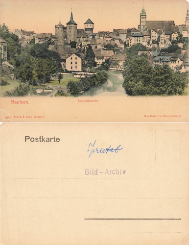 Bautzen southwest side * around 1900