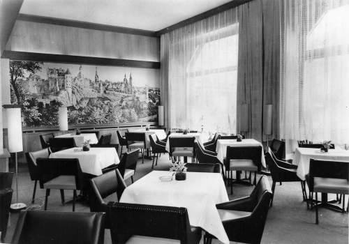 Bautzen Cafe Exquisit Innenansicht * 1974