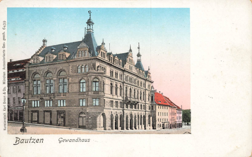 Bautzen Gewandhaus o 1907