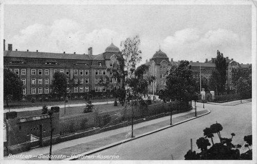 Bautzen Sedanstrasse Hussar Barracks * around 1940