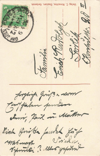 Bautzen Eierschieben Bahnpost Dresden-Kohlfurt-Breslau ZUG 641 o 1926