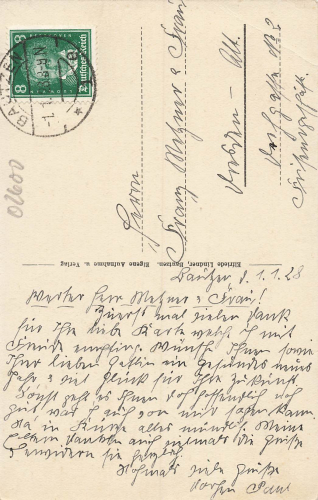 Bautzen im Schnee Winter o 1928