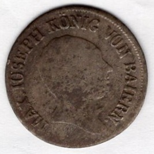 Bavaria 6 Kreuzer 1807 Maximilian Joseph country coin