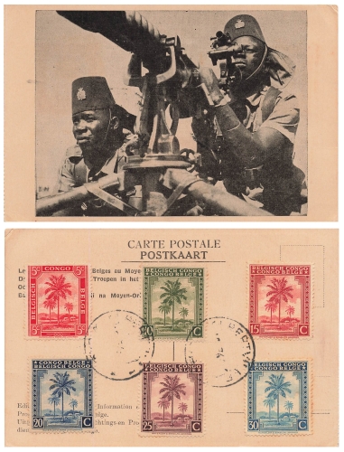 Belgian Congo military machine gun o1946