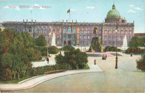Berlin Altes Schloss alte Ansichtskarte * um 1910