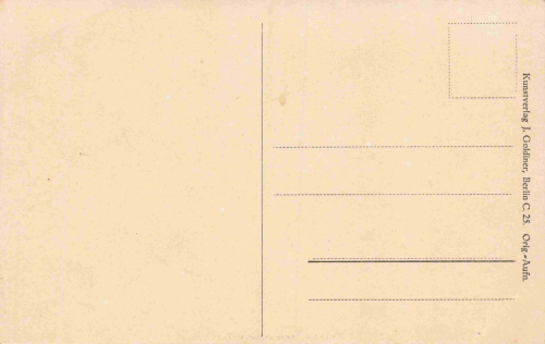 Berlin Brandenburg Gate vintage postcard