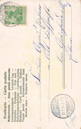 Charlottenburg, Berlin – Luisenkirche, vintage postcard, c. 1904