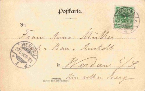 Berlin, Concertgarten der Norddeutschen Brauerei Chausseestrasse 58 o 1900