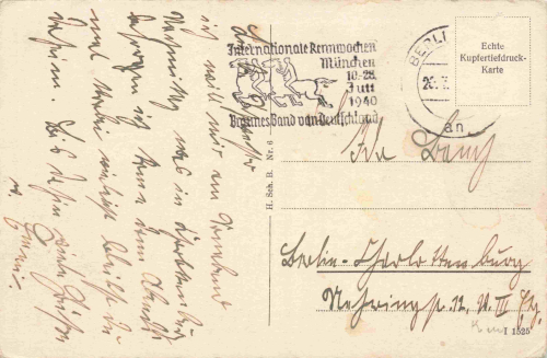 Berlin Schloss  alte Ansichtskarte o 1940