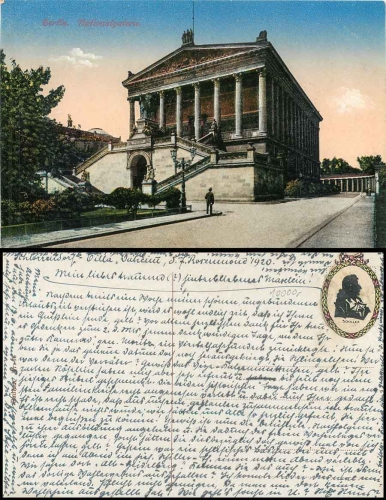 Berlin, Nationalgalerie gebr. um 1920