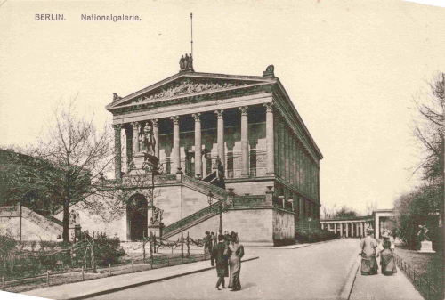 Berlin Nationalgalerie alte Ansichtskarte * um 1910