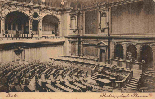 Berlin Reichstagsgebäude alte Ansichtskarte