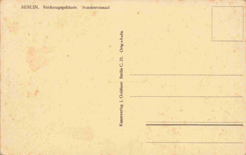 Berlin Reichstagsgebäude alte Ansichtskarte
