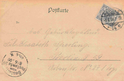 Berlin Schloss und Lustgarden alte Ansichtskarte o 1900
