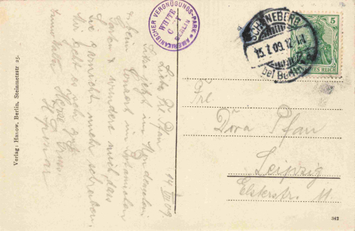 Schöneberg Berlin Potsdamer Strasse 75 White City  Vergnügungspark o 1909