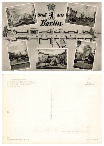 Berlin Stalinallee *1959