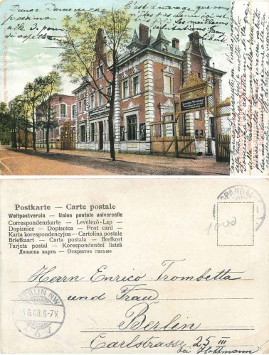 Berlin-Westend Seeschloss Pichelsbergeo o 13.6.1908