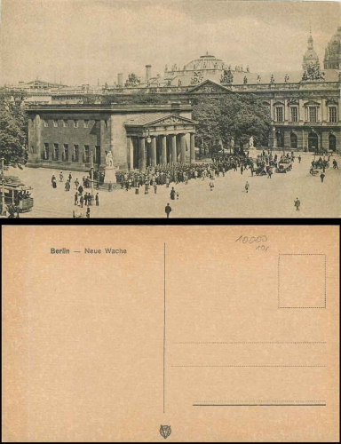 Berlin, Neue Wache * ca. 1920