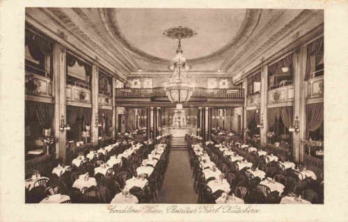 Charlottenburg Berlin Kurfürstendamm 26 Conditorei Wien Innenansicht o 1932