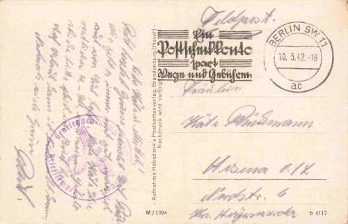 Zehlendorf, Berlin: Schloß-Schlachtensee restaurant (later known as Alte Fischerhütte), c. 1942