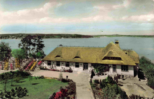 Wannsee Berlin Terrassen Restaurant * um 1950
