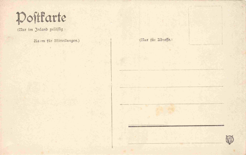 Berlin, monument to Elector Frederick I – original vintage postcard, c. 1910