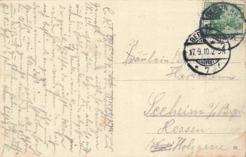 Berlin Kaiser Friedrich Museum original alte Ansichtskarte o 1910